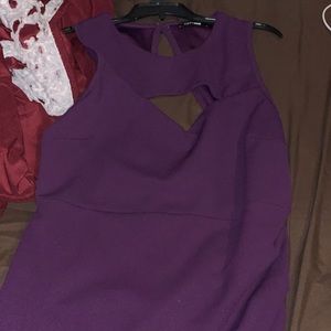 Purple dress